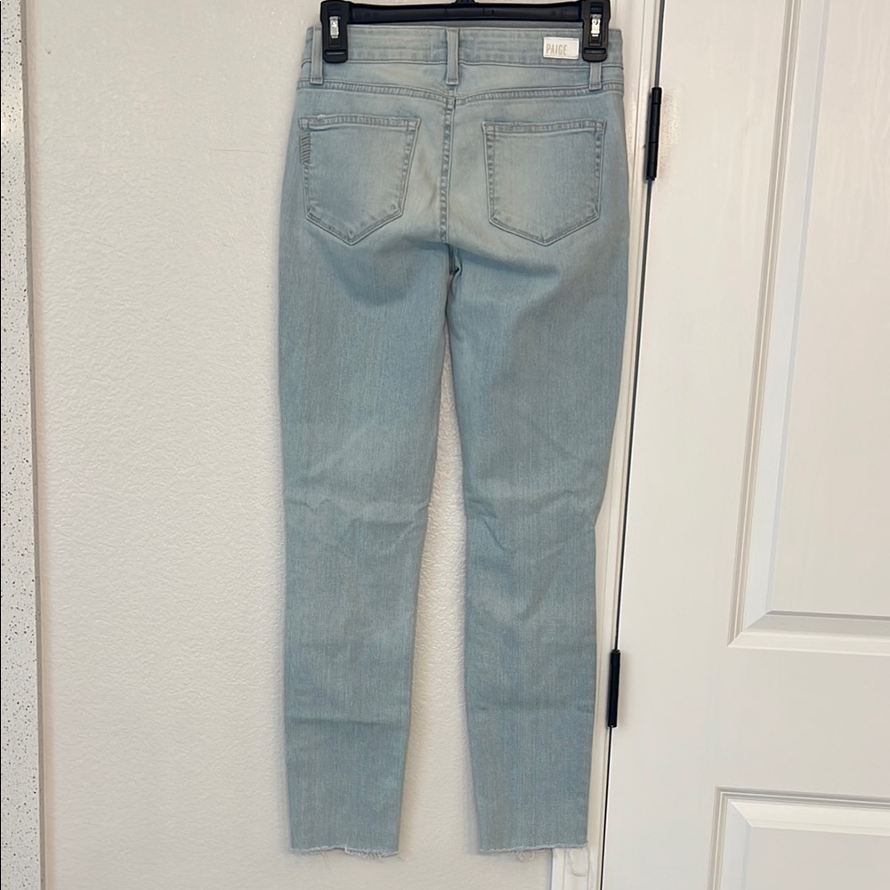 PAIGE VERDUGO Skinny Jeans Distressed Style - Picture 2 of 7